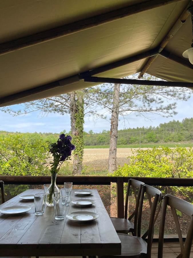 Camping La Vaugelette - Drome Montclar-sur-Gervanne Kültér fotó