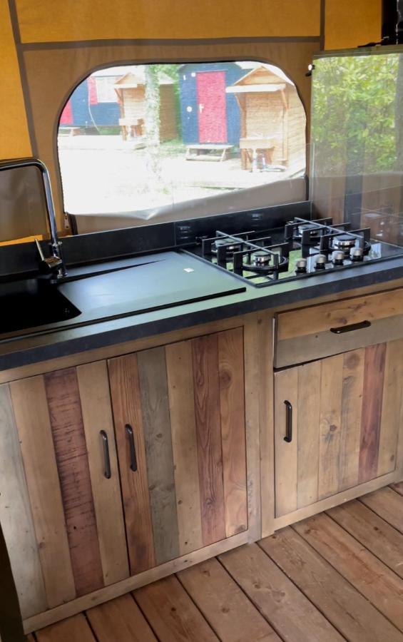 Camping La Vaugelette - Drome Montclar-sur-Gervanne Kültér fotó